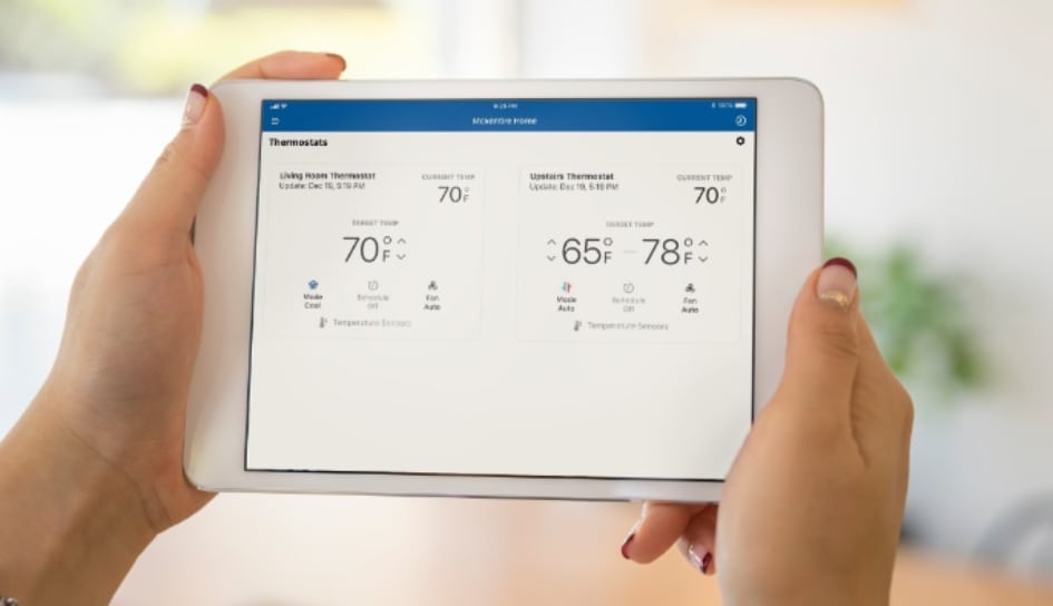 Thermostat control in Prescott